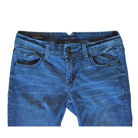 Vigoss Studio The Brooklyn Boot Jeans Womens 29 Bootcut Boho Earth Girl Casual - Picture 2 of 8